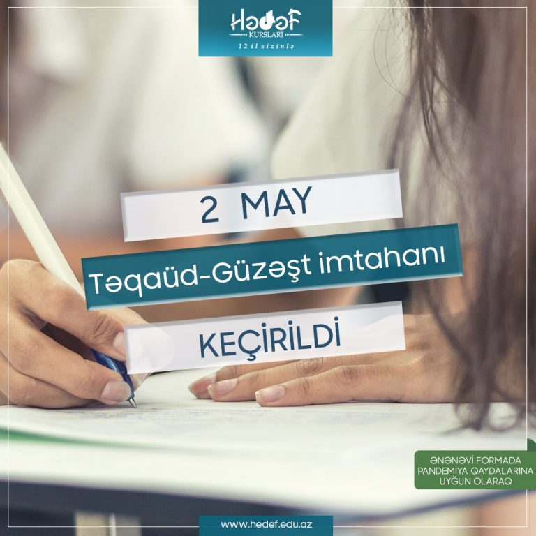 Hədəf Kurslarında Təqaüd-Güzəşt imtahanı keçirildi