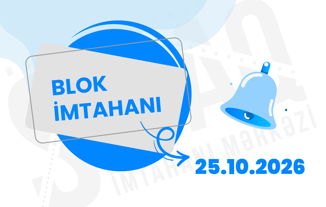 The first block mock exam for the 2026–2027 academic year at Hədəf Courses will be held for both the Azerbaijani and Russian sections!