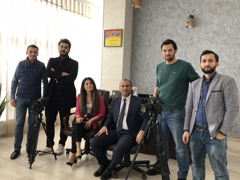 Türkiyənin məşhur telekanalı Hedef Qrupun qonağı oldu